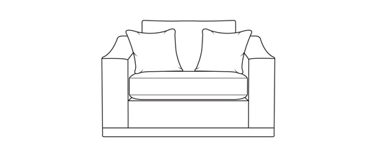 5th Avenue 1.5 Seater Sofa