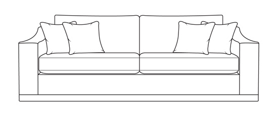 5th Avenue 3.5 Seater Sofa