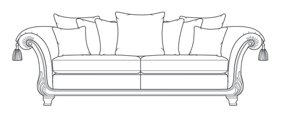 Victoria 3 Seater